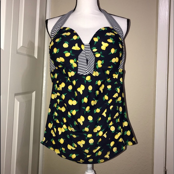 lemon tankini